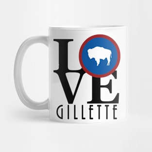 LOVE Gillette WY Mug